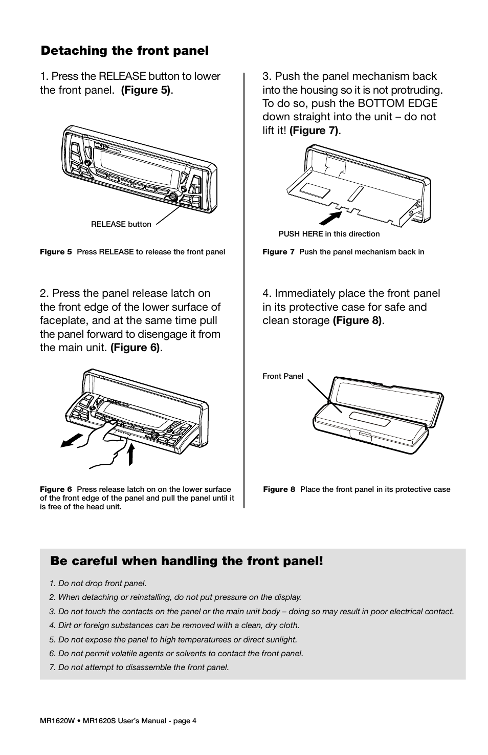 Boss Audio Systems MR1620S User Manual | Page 5 / 21