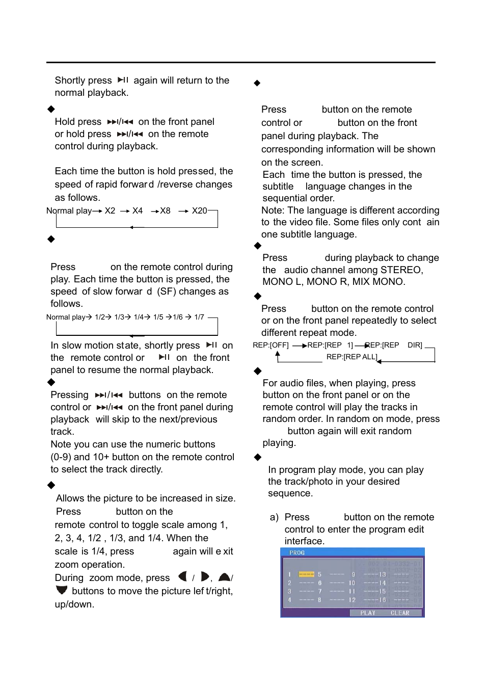 Operation | Boss Audio Systems PLL SYNTHESIZER STEREO RADIO BV7280 User Manual | Page 16 / 22