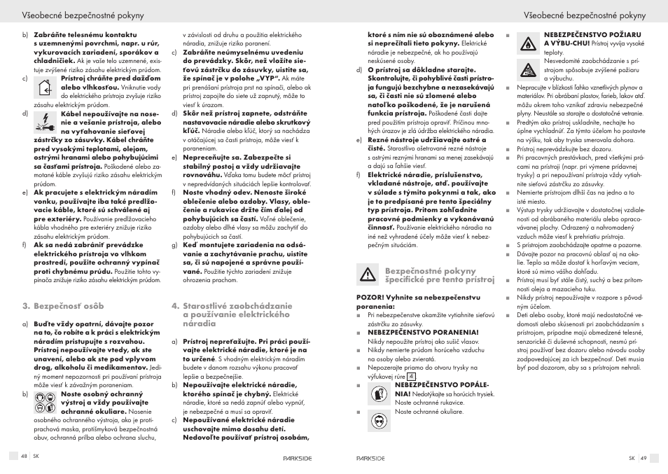 Parkside PHLG600 User Manual | Page 25 / 35