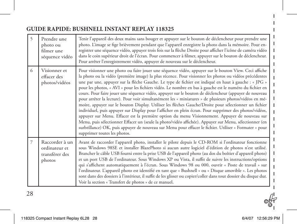 Bushnell 118325 User Manual | Page 28 / 138