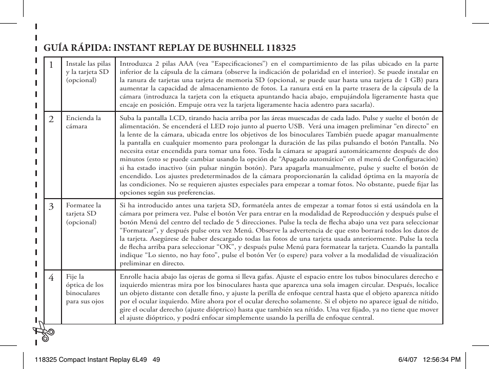 Bushnell 118325 User Manual | Page 49 / 138