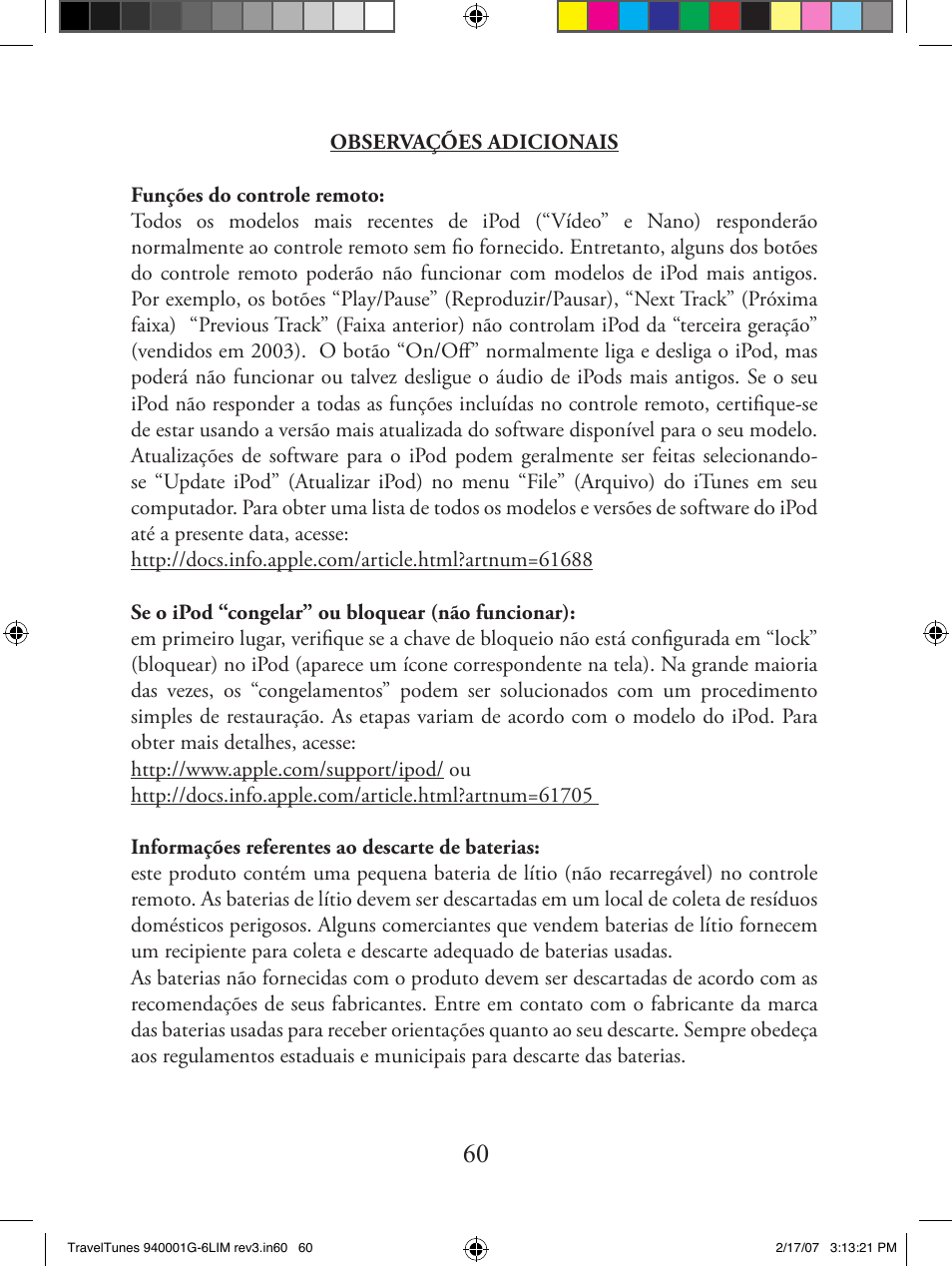 Bushnell 940001AP User Manual | Page 60 / 64