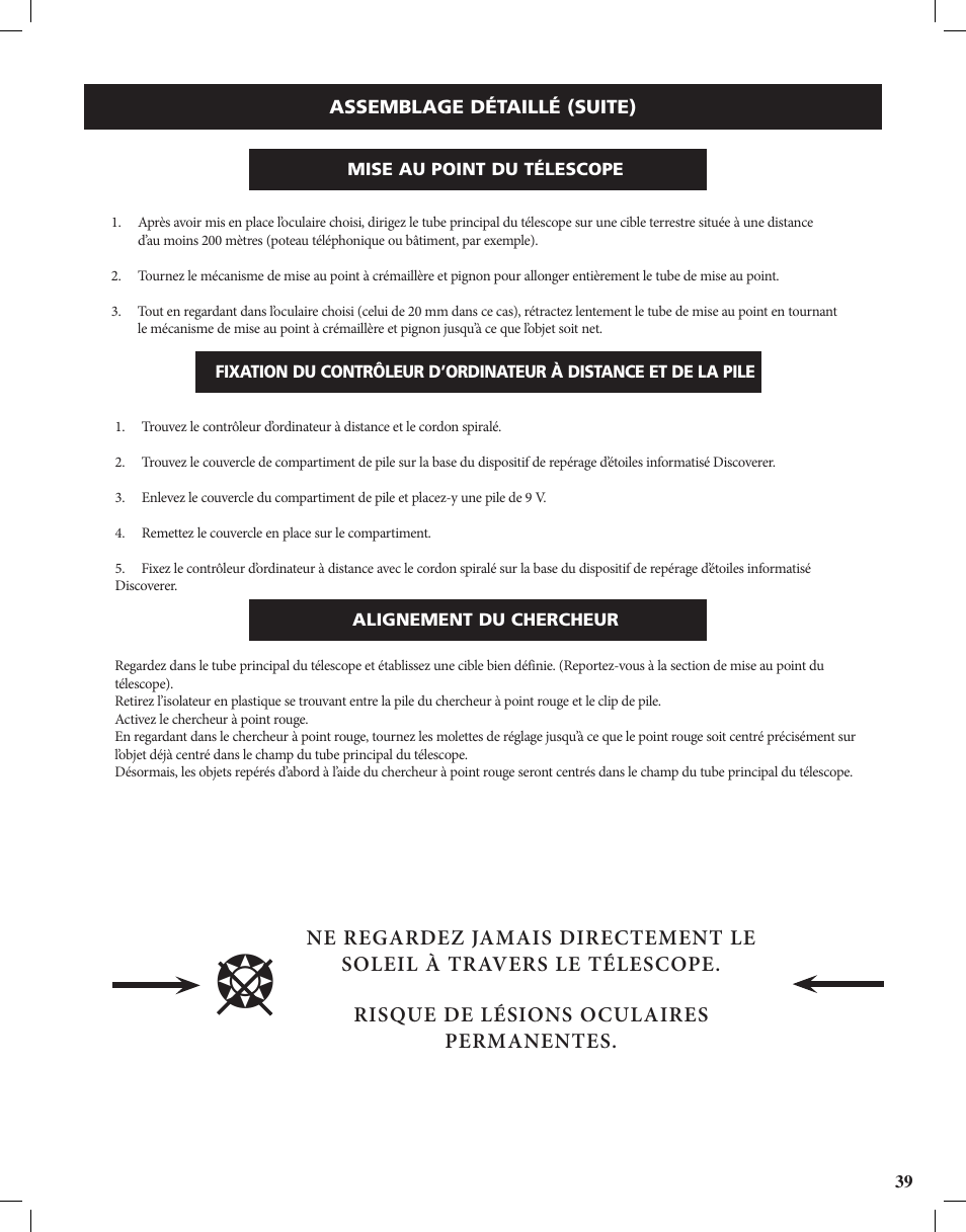 Bushnell Discoverer User Manual | Page 39 / 116
