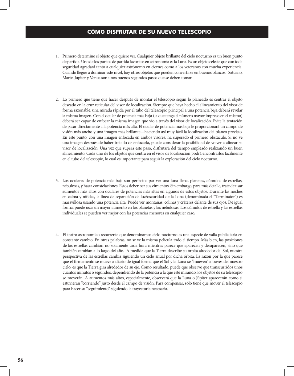 Bushnell Discoverer User Manual | Page 56 / 116