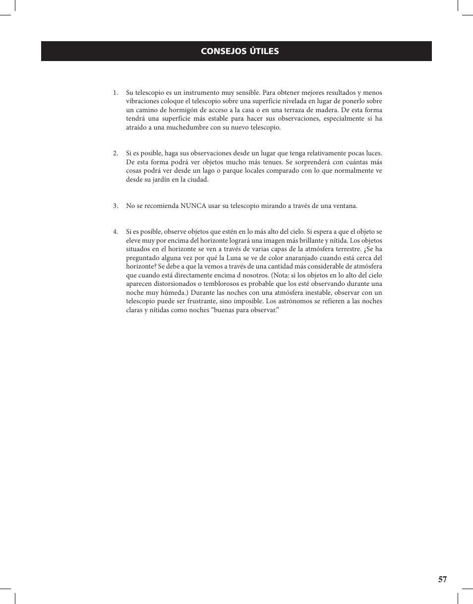 Bushnell Discoverer User Manual | Page 57 / 116