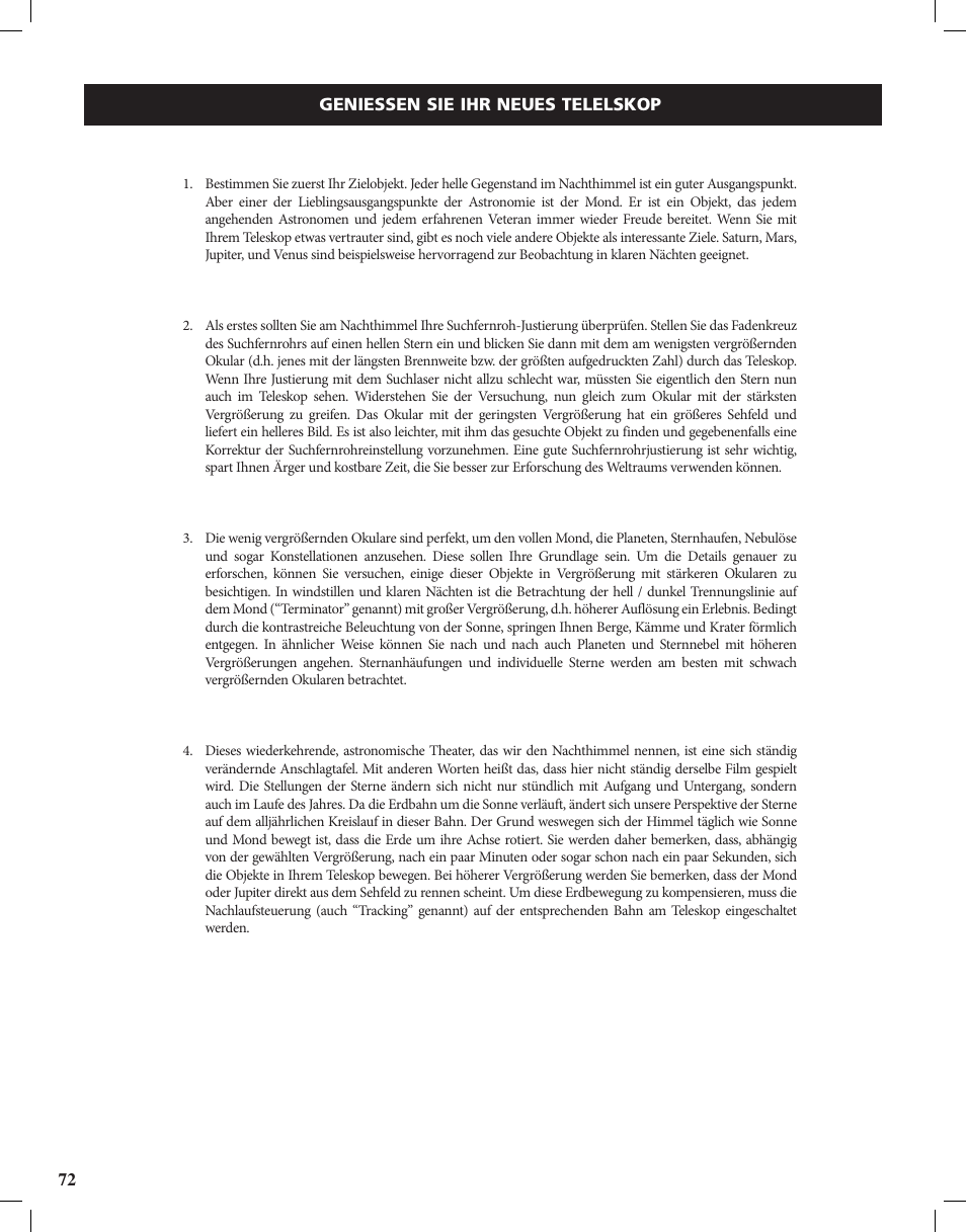 Bushnell Discoverer User Manual | Page 72 / 116