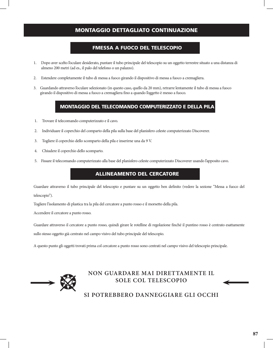 Bushnell Discoverer User Manual | Page 87 / 116
