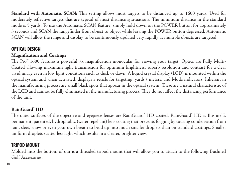 Bushnell 20 5106 User Manual | Page 12 / 88