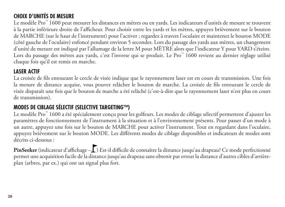 Bushnell 20 5106 User Manual | Page 22 / 88