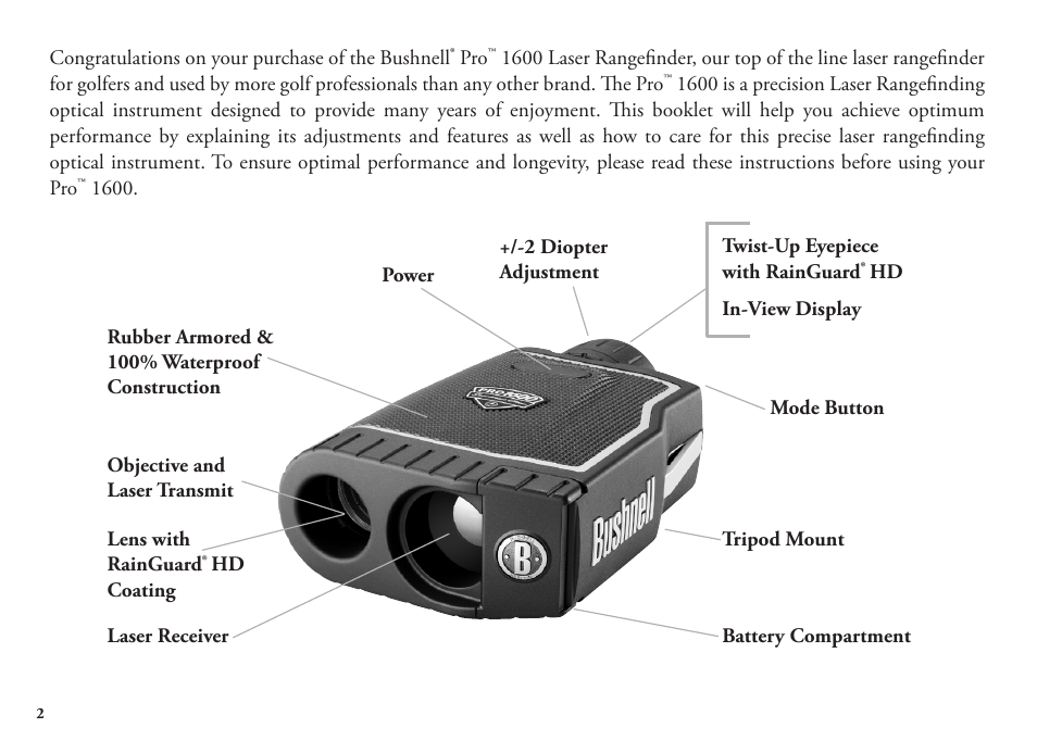 Bushnell 20 5106 User Manual | Page 4 / 88