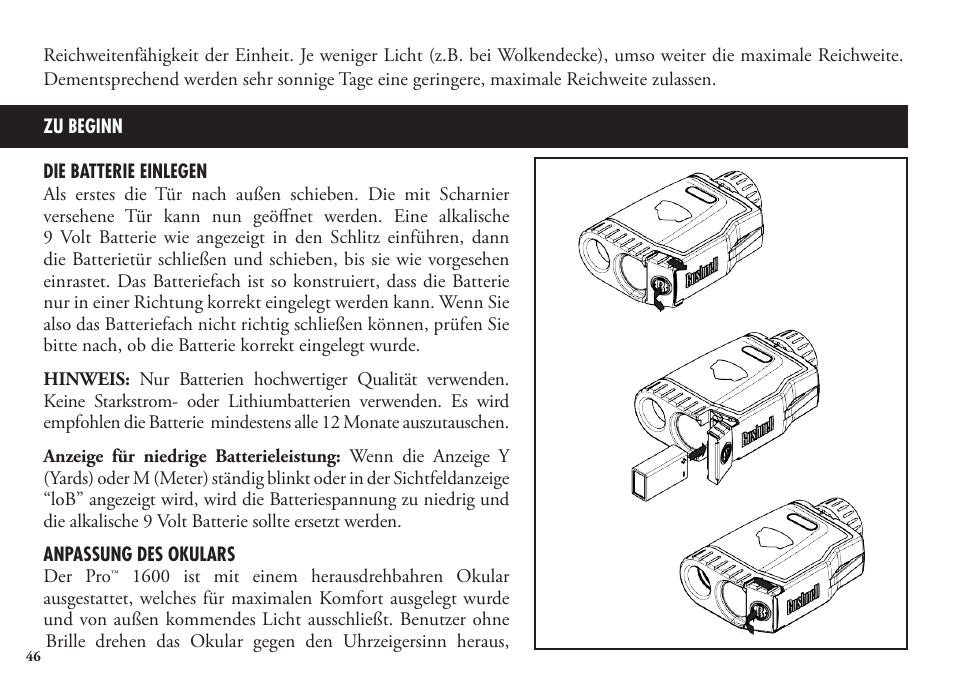 Bushnell 20 5106 User Manual | Page 48 / 88