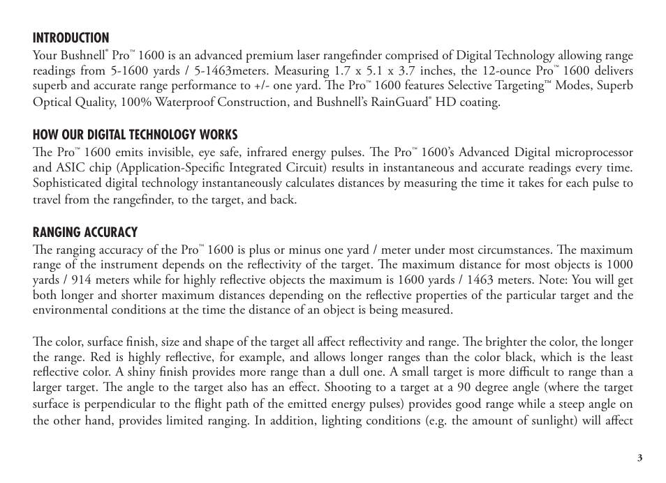Bushnell 20 5106 User Manual | Page 5 / 88