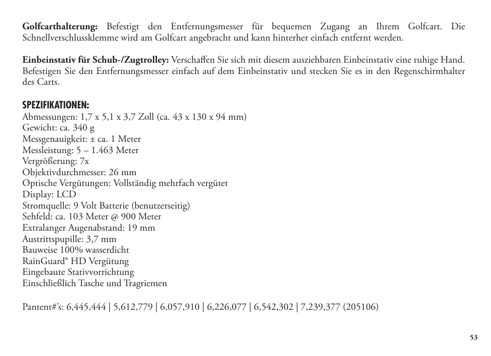 Bushnell 20 5106 User Manual | Page 55 / 88