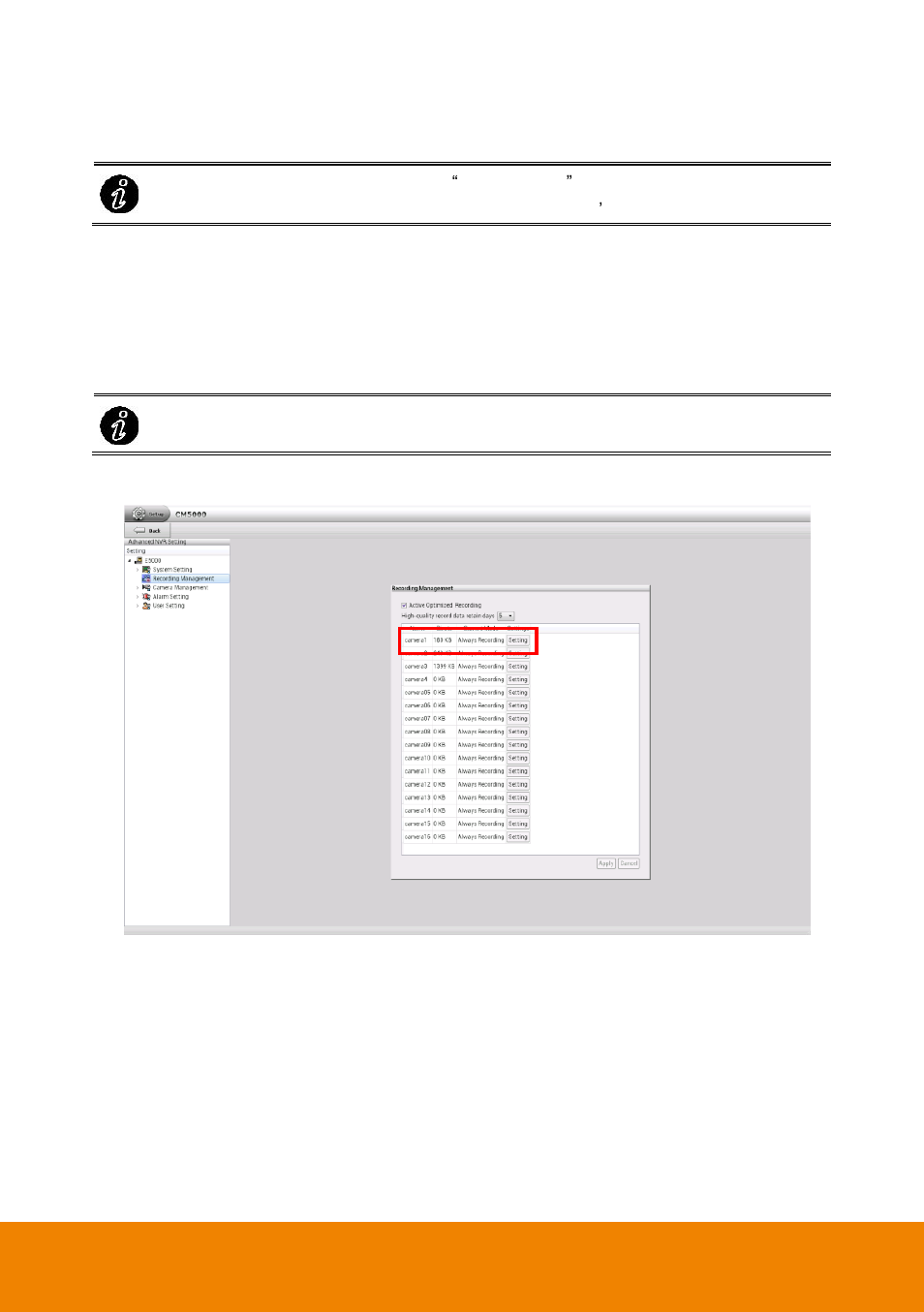 5 record management, Record management | AVer CM5000 User Manual | Page 136 / 157