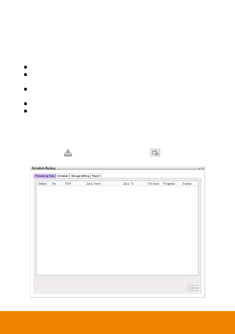 2 schedule backup, Schedule backup | AVer CM5000 User Manual | Page 54 / 157
