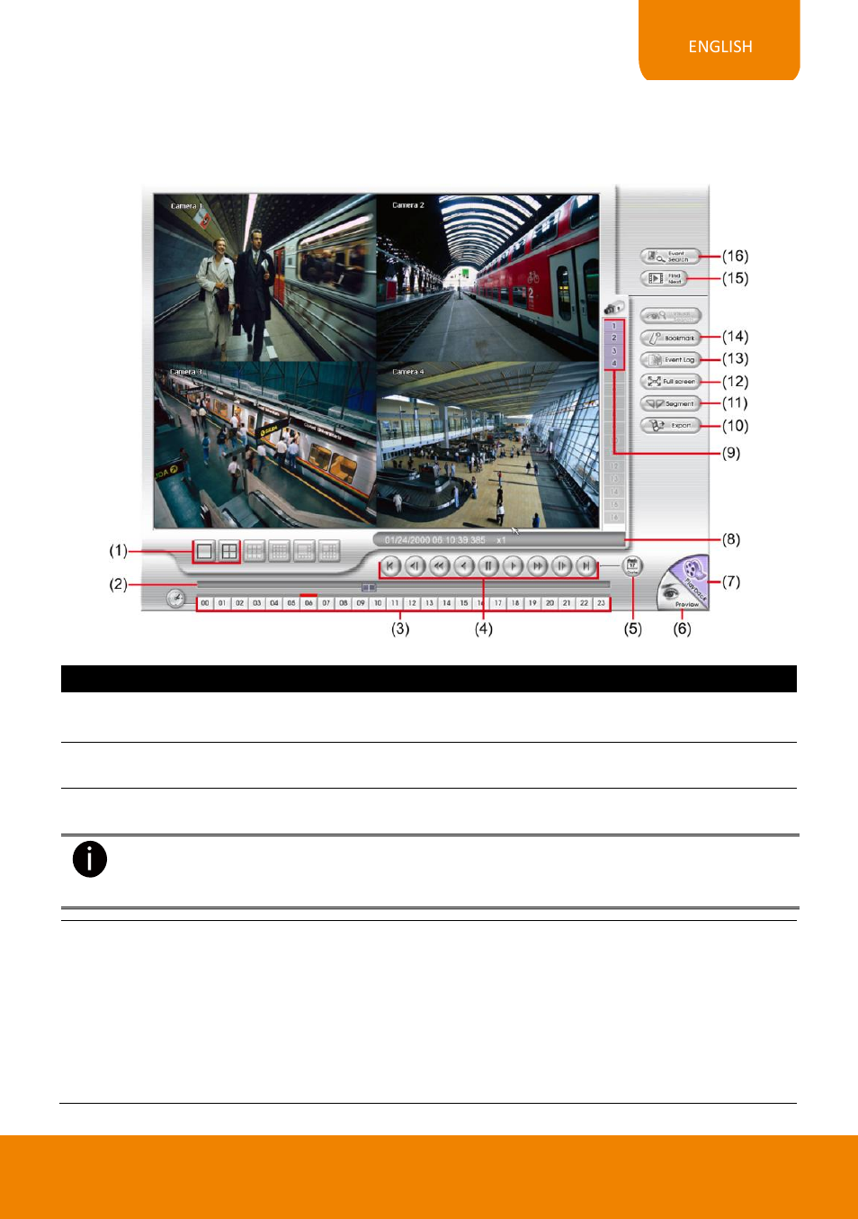 Familiarizing the buttons in playback mode | AVer EXR6004-Mini quick guide User Manual | Page 13 / 93