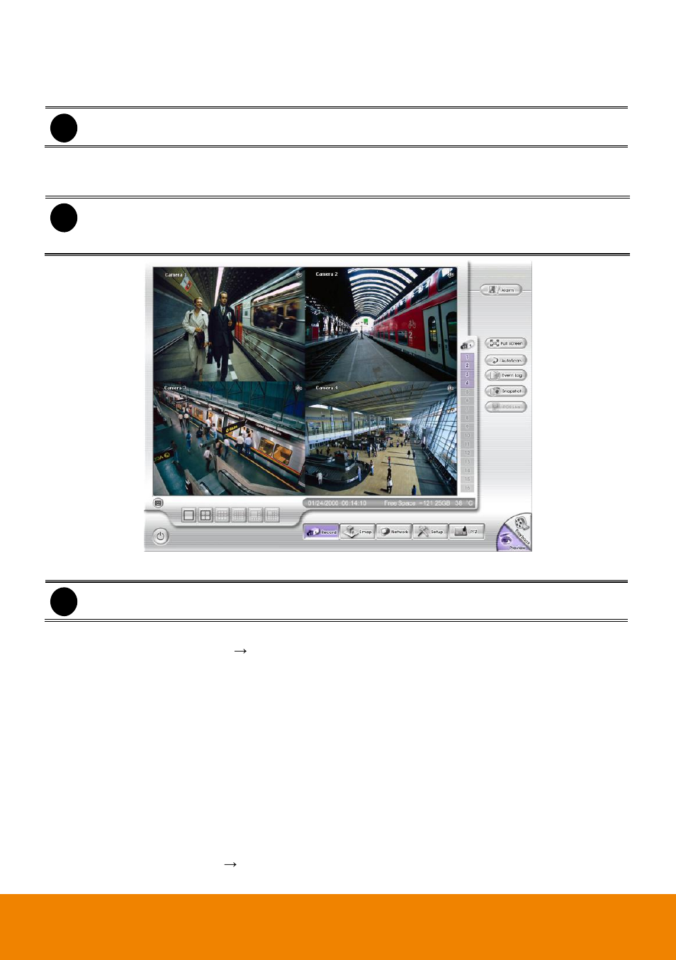 Ao usar o dvr pela primeira vez | AVer EXR6004-Mini quick guide User Manual | Page 74 / 93