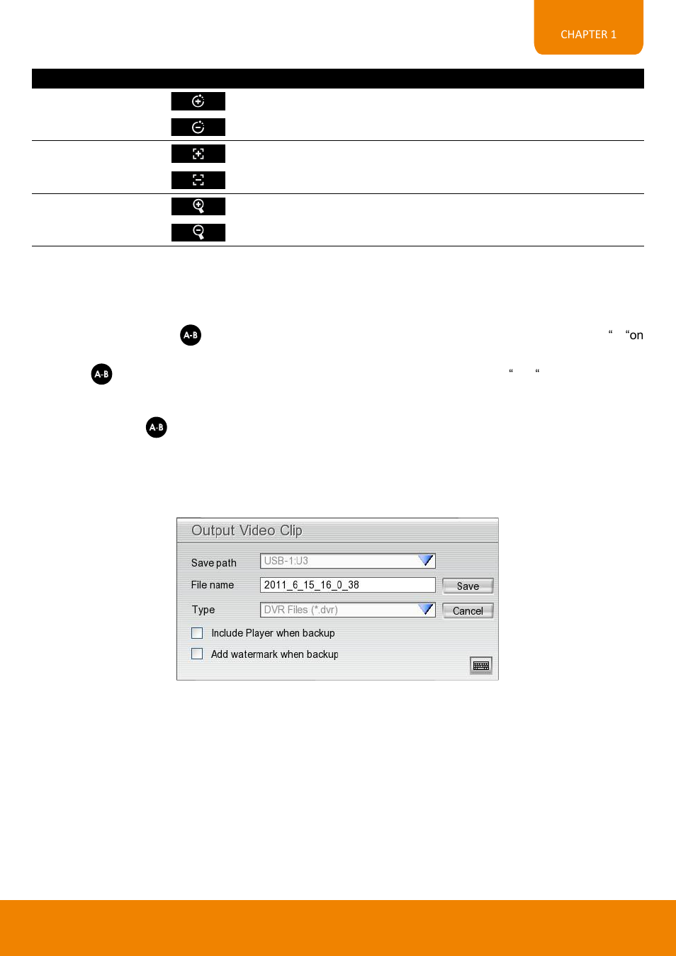To set a video segment and save, 1 to set a video segment and save | AVer EH11116H-4 series user manual User Manual | Page 19 / 159
