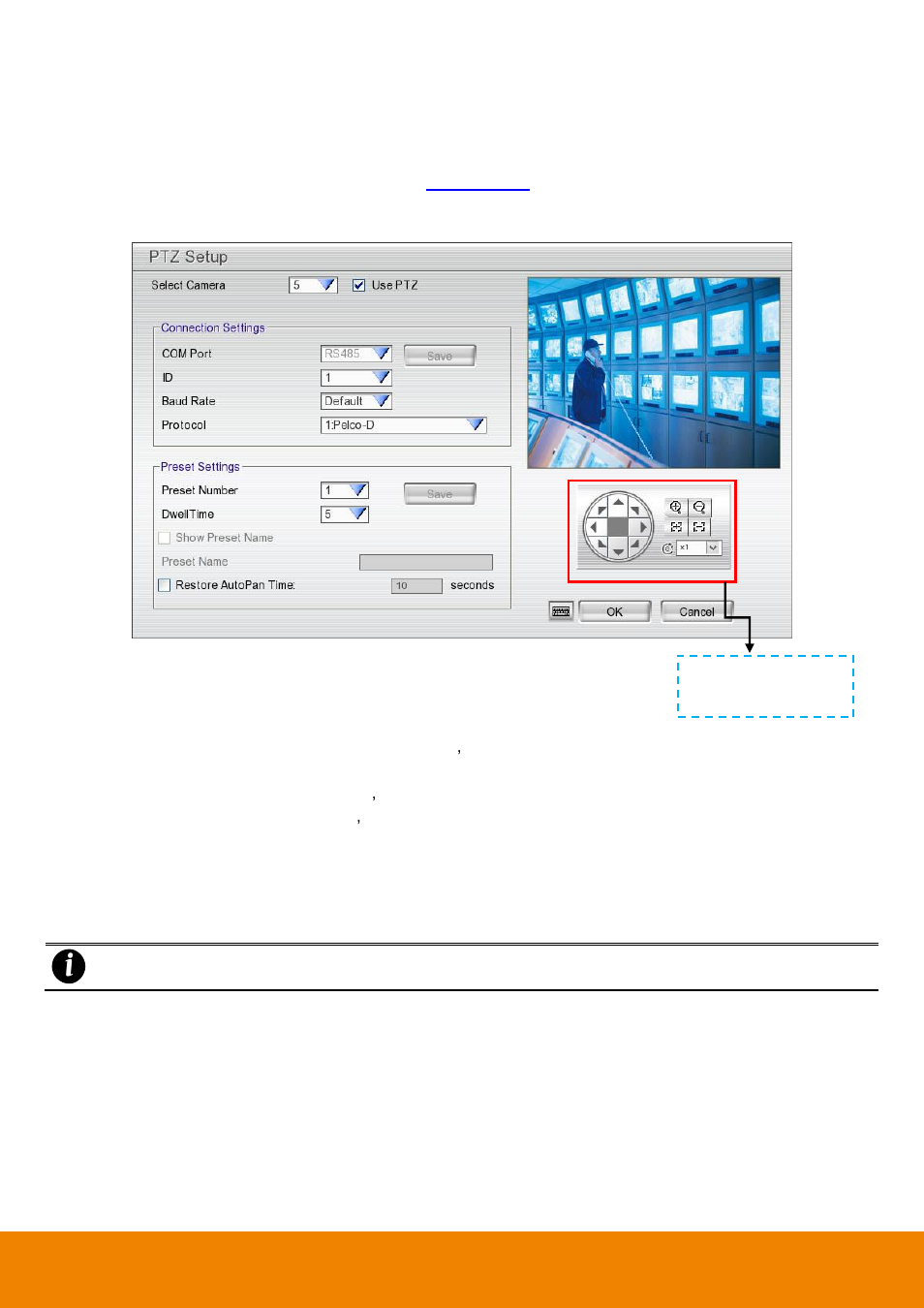 Setup the analog ptz camera, Chapter 2.2.3.1, 1 setup the analog ptz camera | AVer EH11116H-4 series user manual User Manual | Page 52 / 159