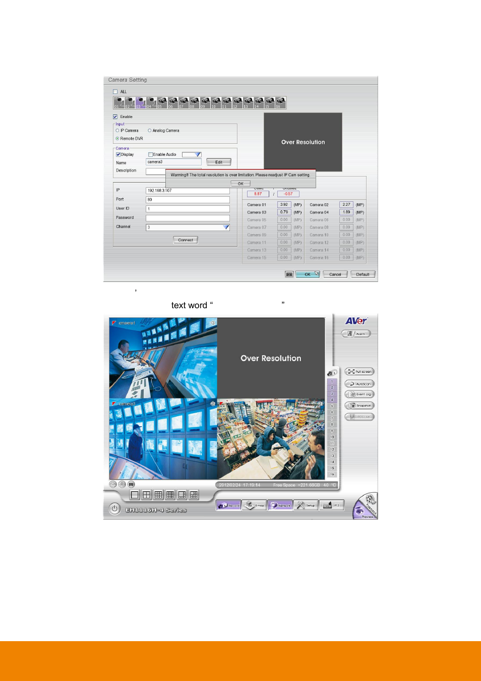 AVer EH11116H-4 series user manual User Manual | Page 86 / 159