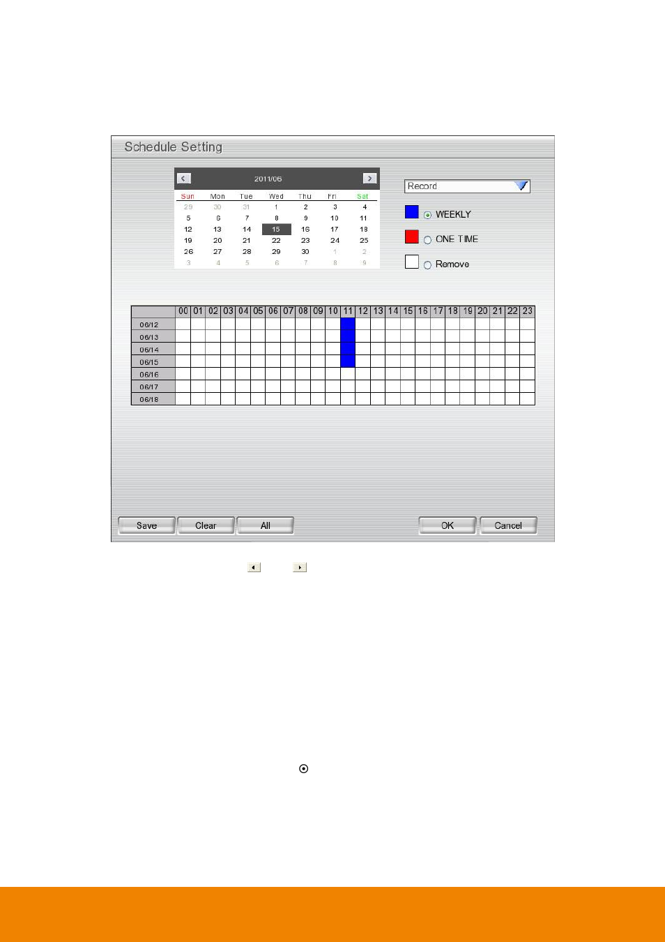 Schedule setting, 5 schedule setting | AVer EH11116H-4 series user manual User Manual | Page 94 / 159