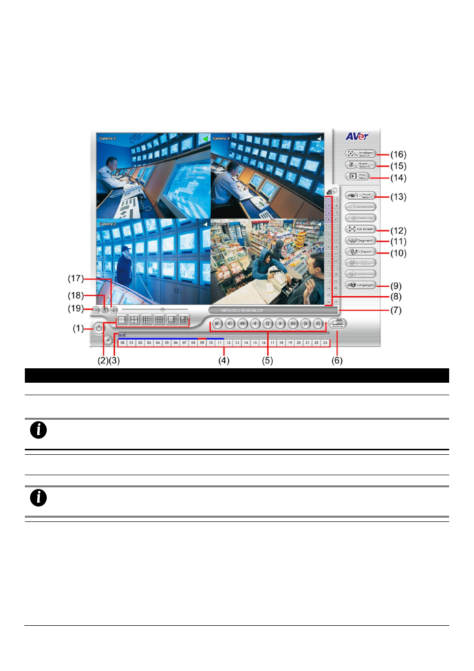 Using qplayer to playback backup video, 1 using qplayer to playback backup video | AVer EH1116H-4 Nano user manual User Manual | Page 59 / 125