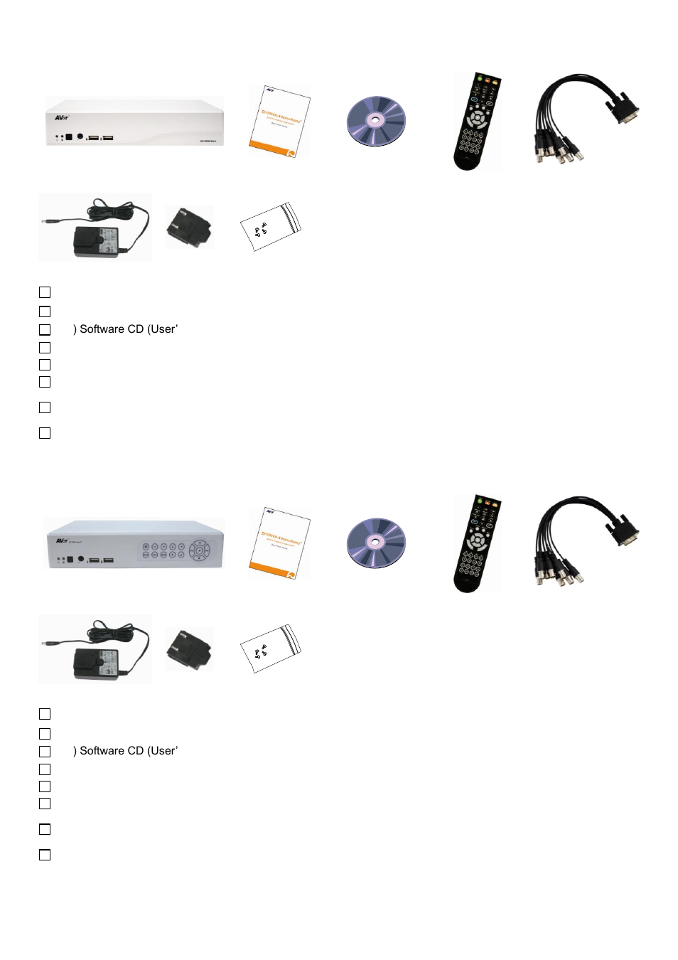 Eh1008h-4 nano | AVer EH1116H-4 Nano user manual User Manual | Page 8 / 125
