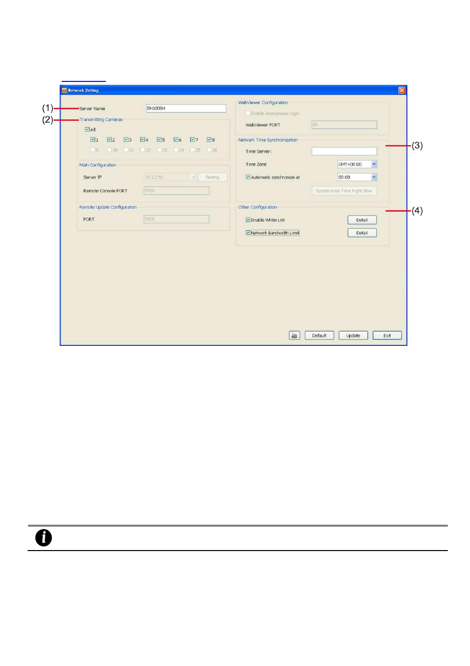 Network setting, 4 network setting | AVer EH1116H-4 Nano user manual User Manual | Page 96 / 125
