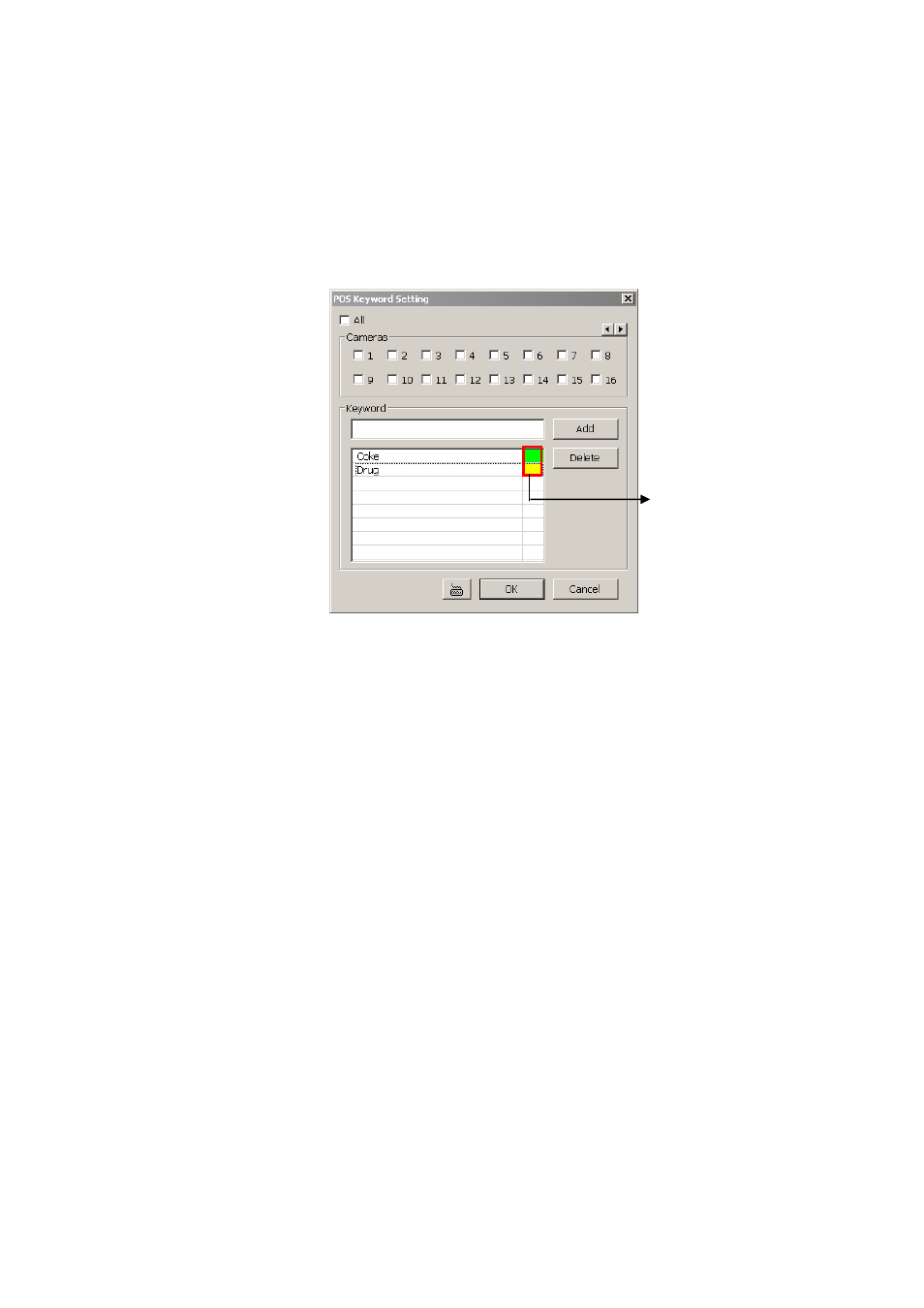 11 to setup pos keyword setting, To setup pos keyword setting, Chapter 4.9.12 | AVer SA series User Manual | Page 181 / 270