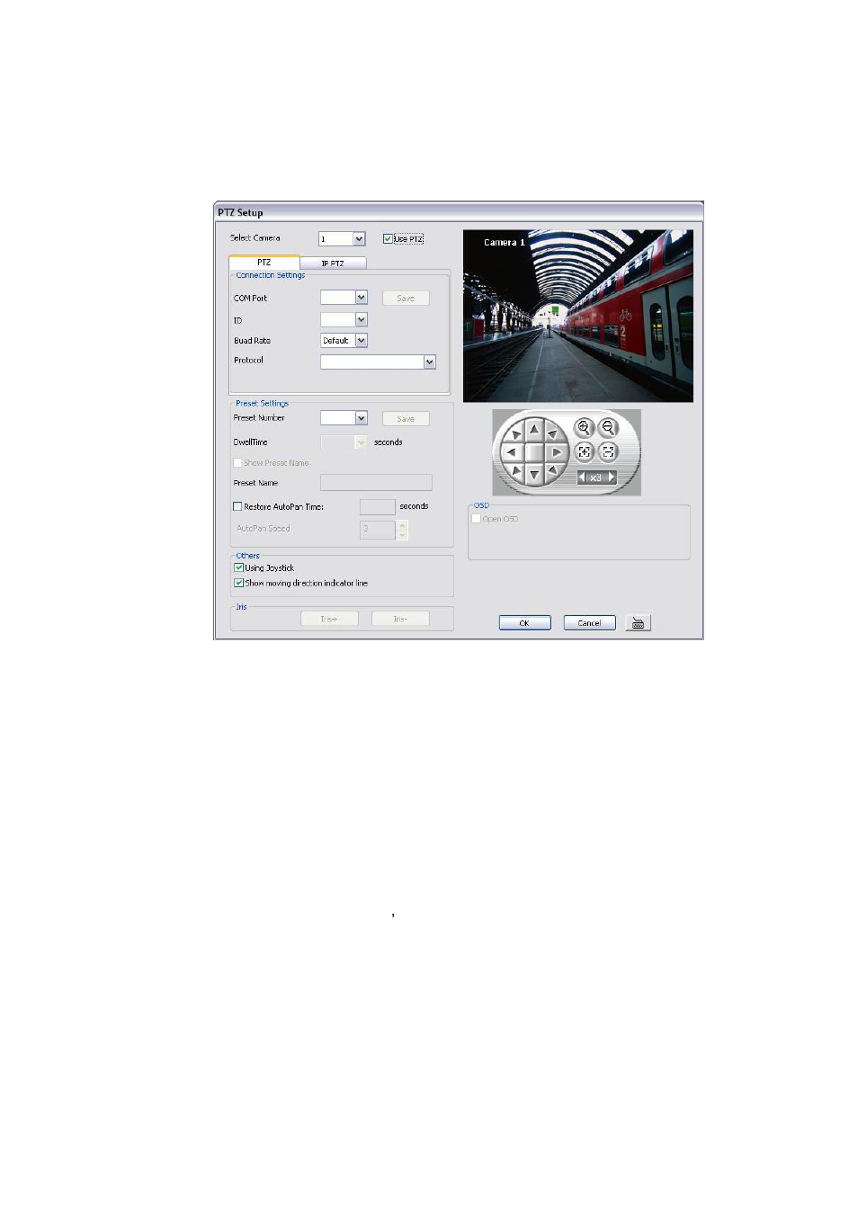 1 setup the ptz camera, To setup the ptz/ip ptz camera, Setup the ptz camera | 7 to setup the ptz/ip ptz camera | AVer SA series User Manual | Page 60 / 270