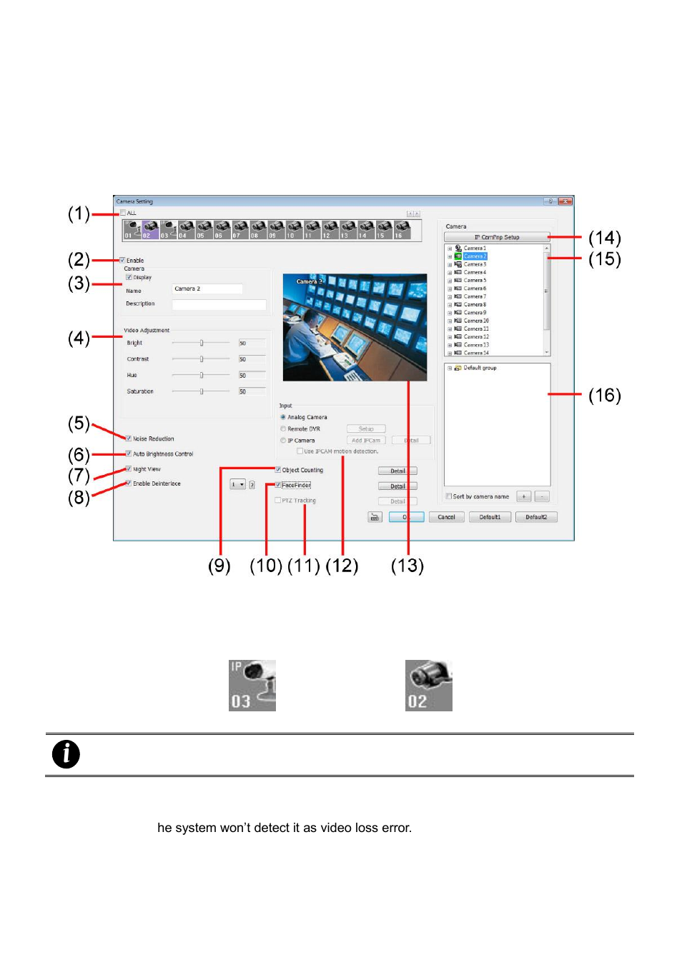 Amera, Etting, Nv series | AVer NXU8000 User Manual | Page 128 / 277
