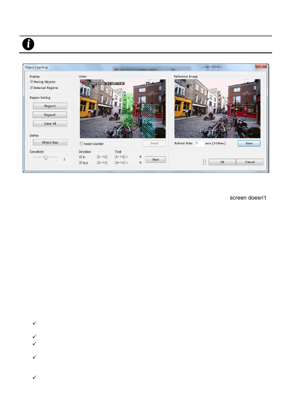 Setup the object counting, Chapter 5.2.3 | AVer NXU8000 User Manual | Page 143 / 277