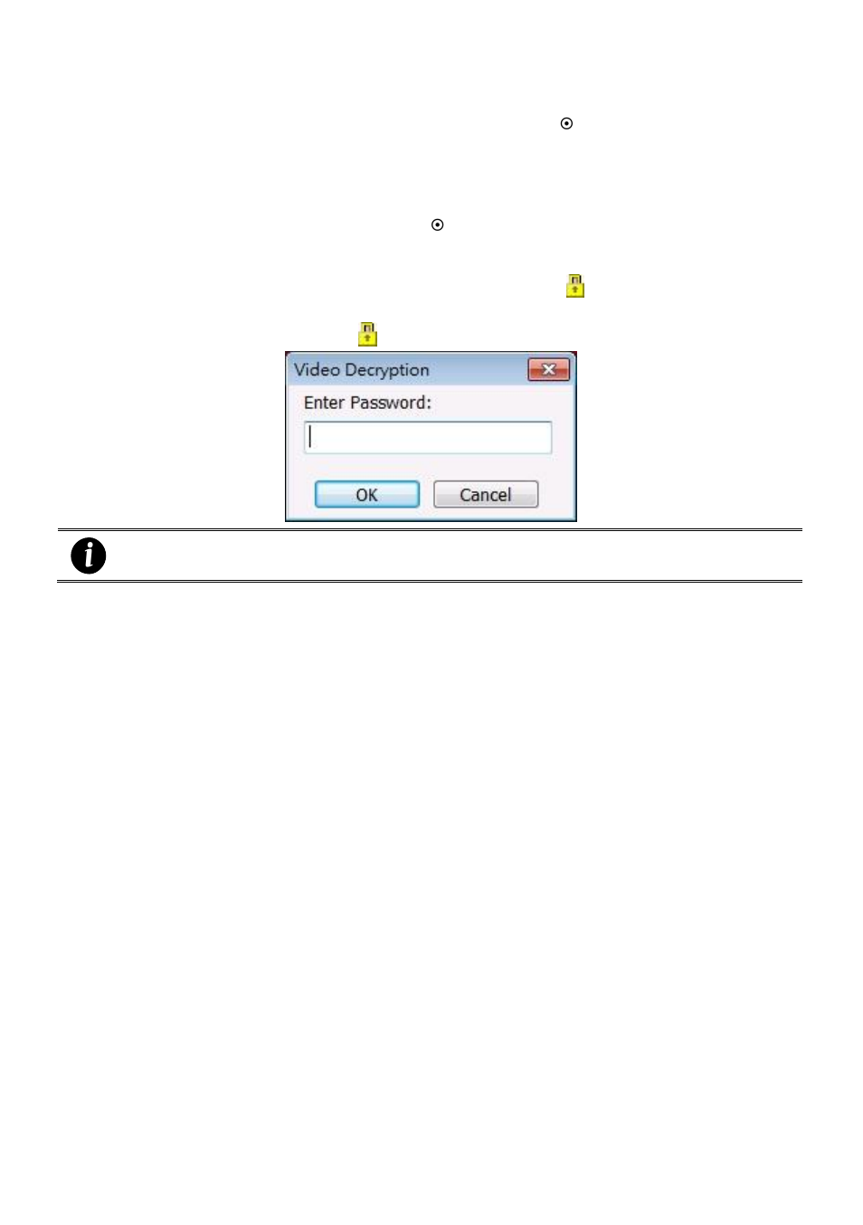 To mask/shield an area on the screen, To show and change the color of the mask, To playback encrypted video | AVer NXU8000 User Manual | Page 160 / 277