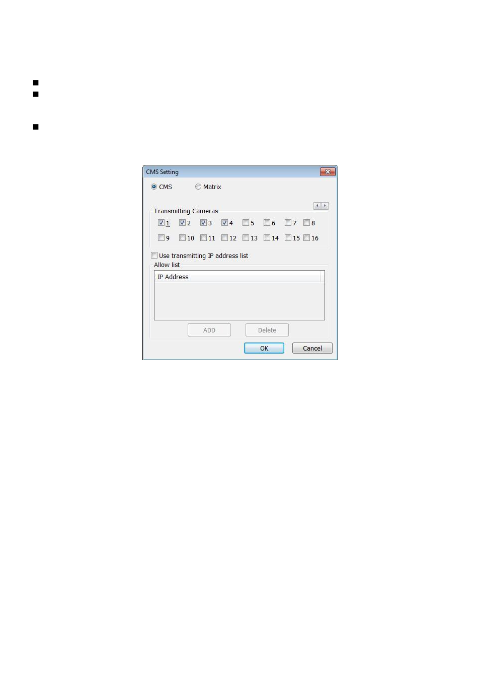 10 to setup cms setting | AVer NXU8000 User Manual | Page 187 / 277