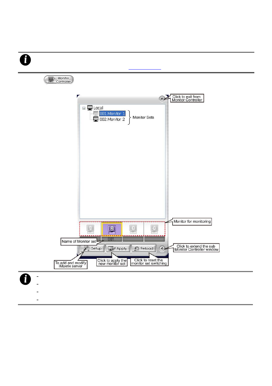 Using monitor controller | AVer NXU8000 User Manual | Page 258 / 277