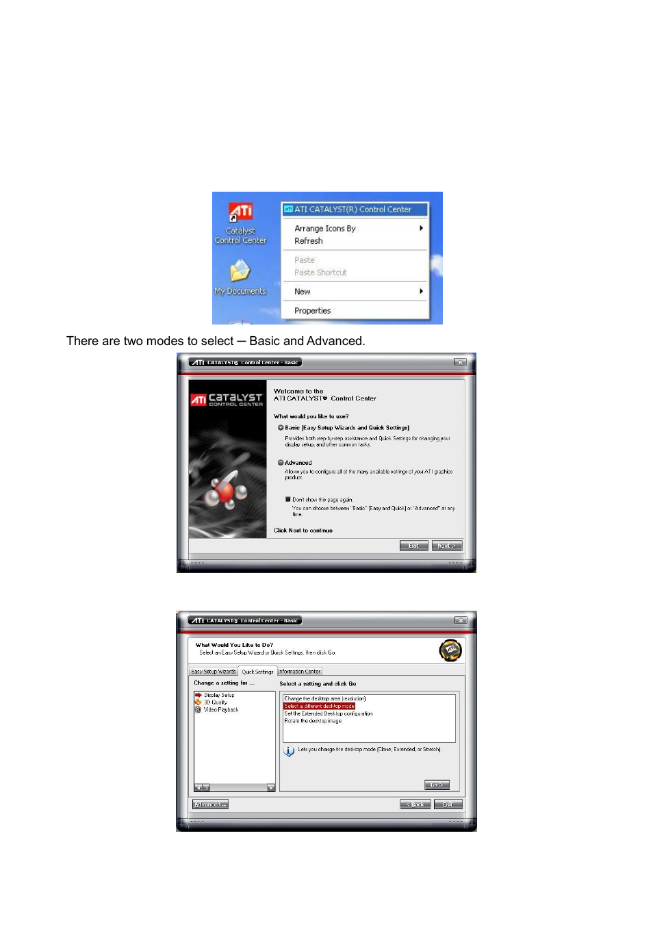 Onitors, Etup, Graphic card with ati chipset | AVer NXU8000 User Manual | Page 34 / 277