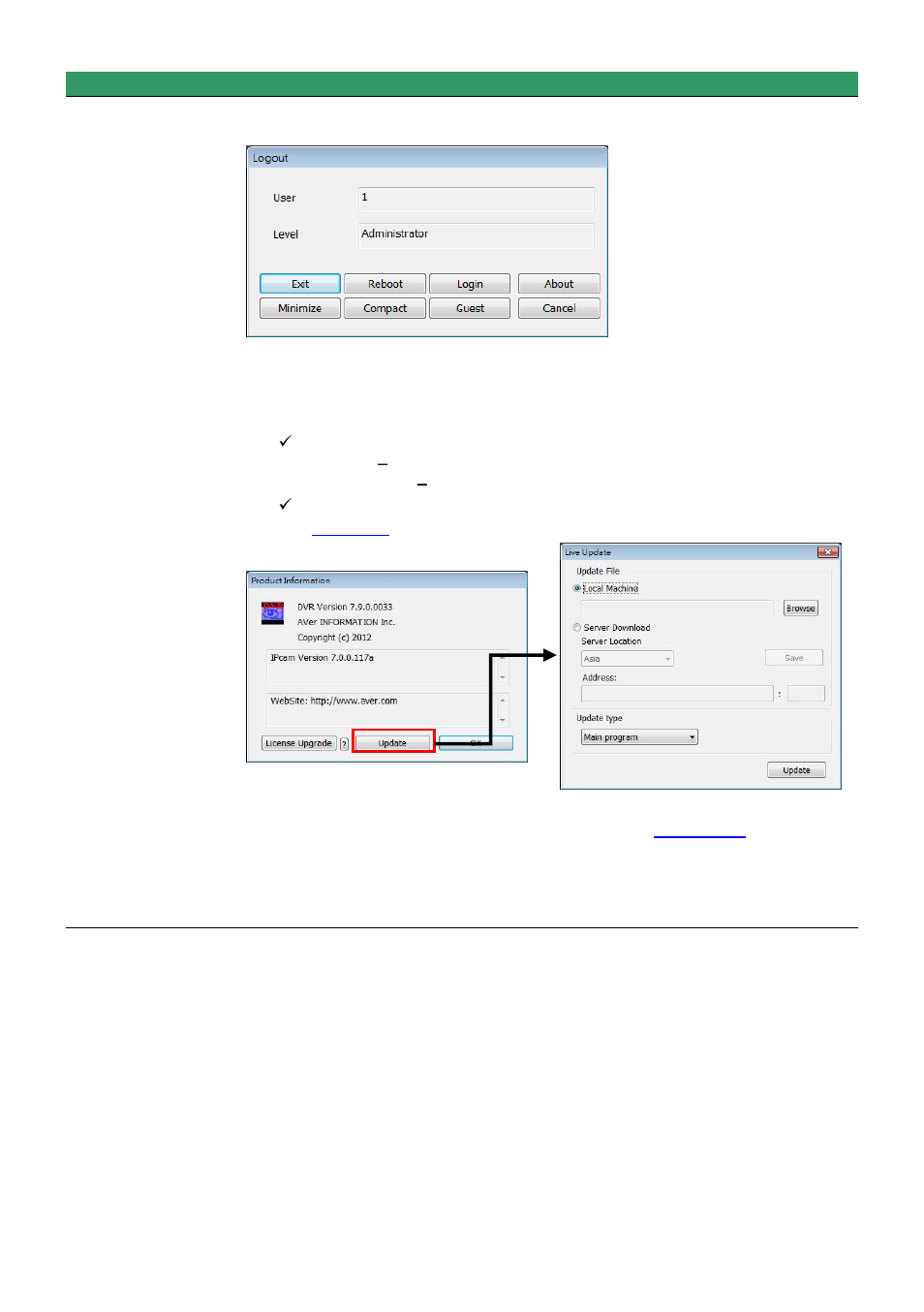 AVer NXU8000 User Manual | Page 65 / 277