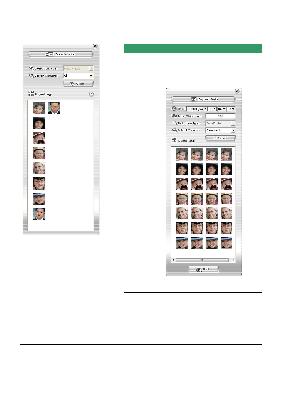 Using the object log viewer, Using object log viewer | AVer NXU8000 User Manual | Page 74 / 277