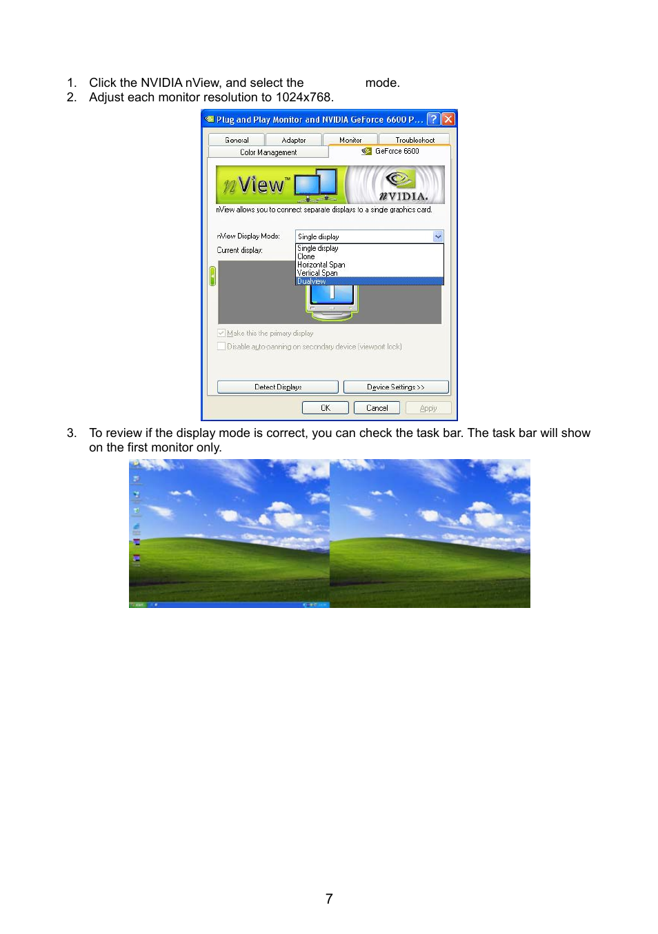 2 graphic card with nvidia chipset, Graphic card with nvidia chipset | AVer NX8000 User Manual | Page 14 / 116