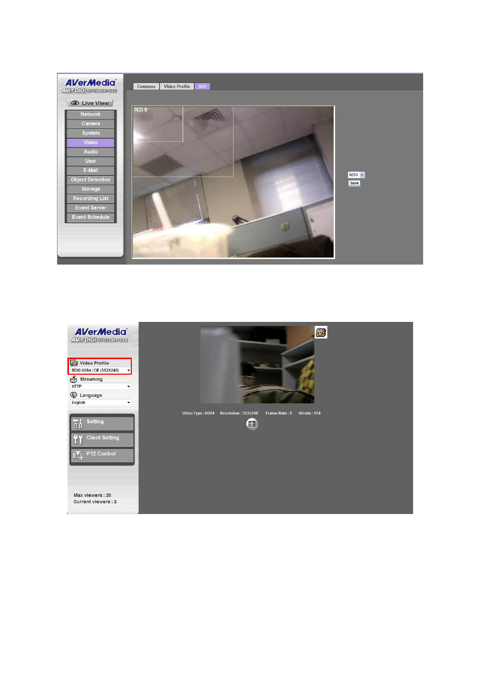 AVer SF0311H-Z10 IP Cam User Manual | Page 48 / 82