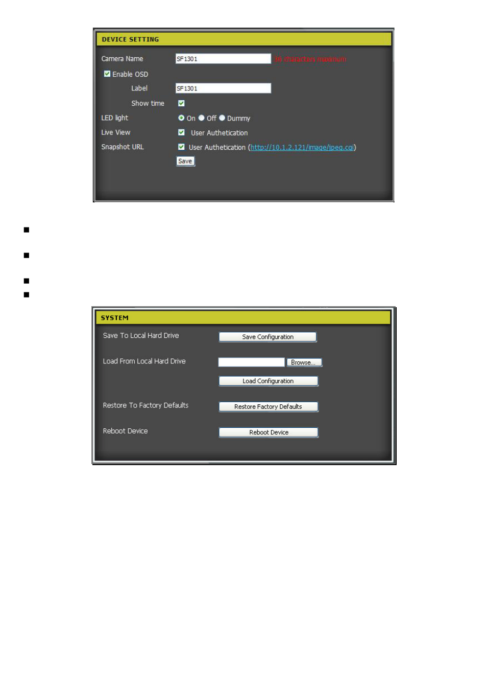 2 backup and restore setup | AVer SF1031W User Manual | Page 46 / 68