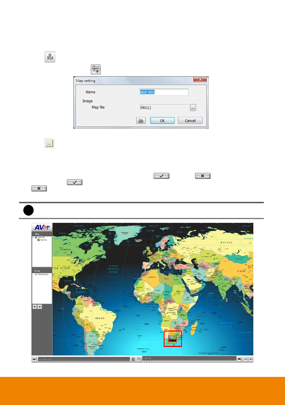 2 add a new map, Chapter 4.6.2 | AVer SecureCenter User Manual | Page 50 / 76