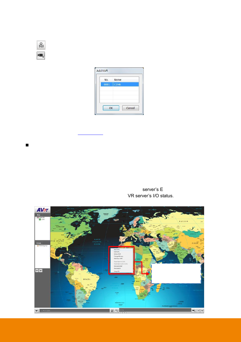 3 add a nvr server | AVer SecureCenter User Manual | Page 51 / 76