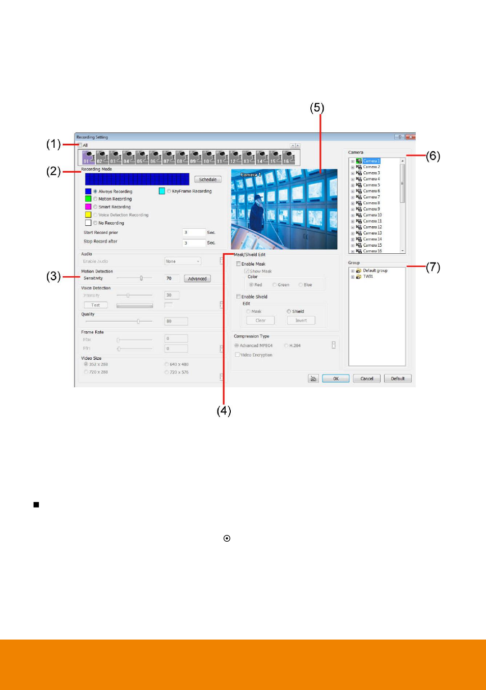 Ecording, Etting | AVer NXU Lite User Manual | Page 104 / 187