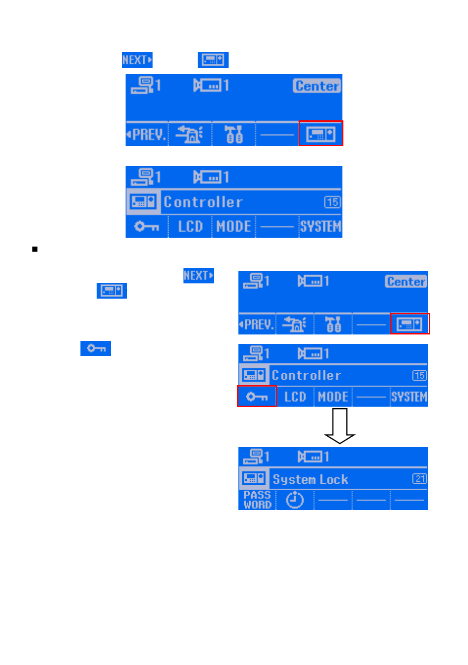 Controller setup, Set a password for system controller, Set a | Password for system controller | AVer CMS User Manual | Page 101 / 179