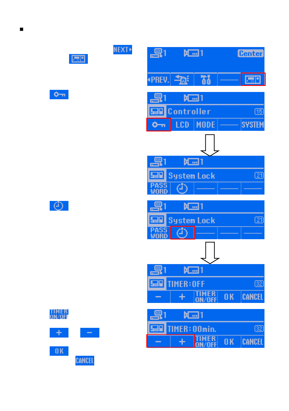 Set the timer | AVer CMS User Manual | Page 105 / 179