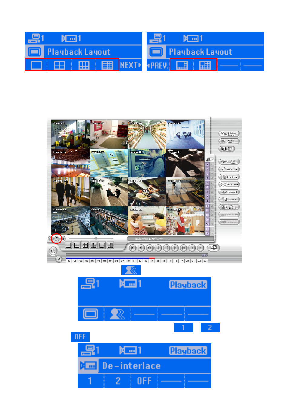 Enable/disable de-interlace | AVer CMS User Manual | Page 114 / 179