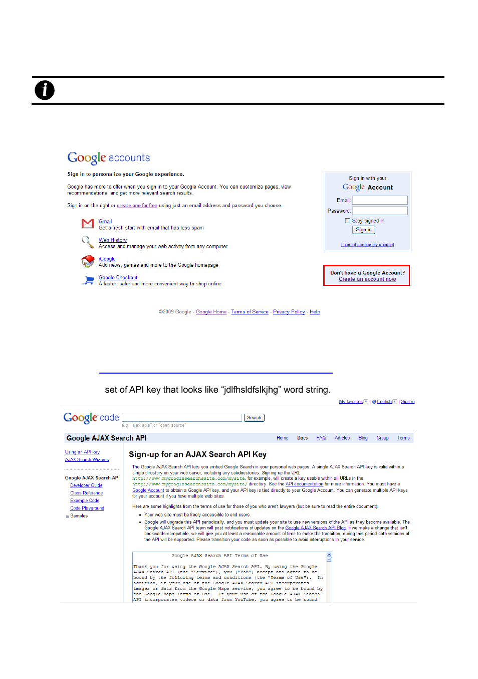 2 how to apply a google api key, Chapter 4.1.2 | AVer CMS User Manual | Page 137 / 179