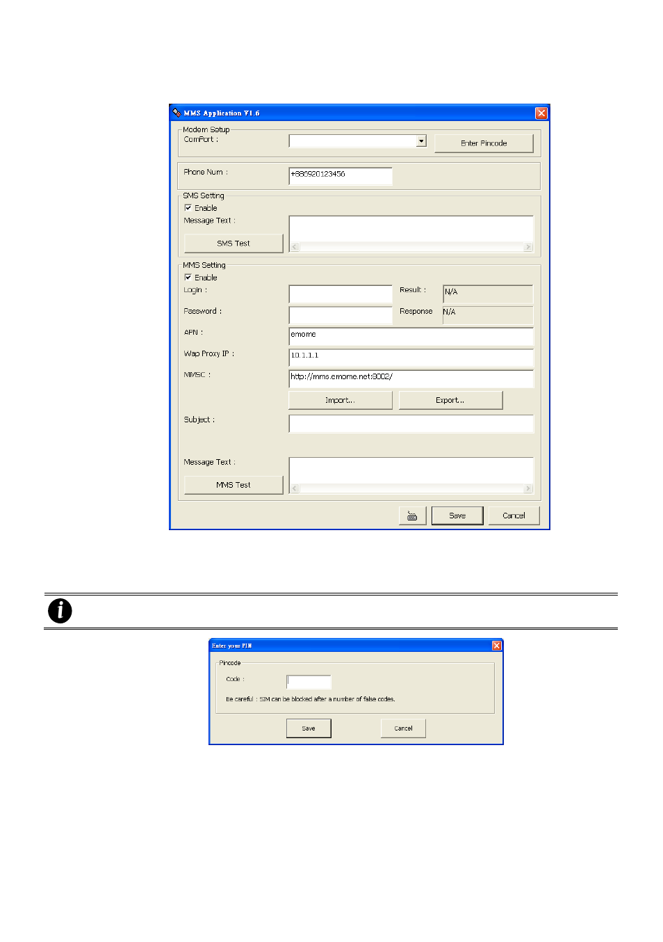 5 to set the mms/sms setting | AVer CMS User Manual | Page 161 / 179