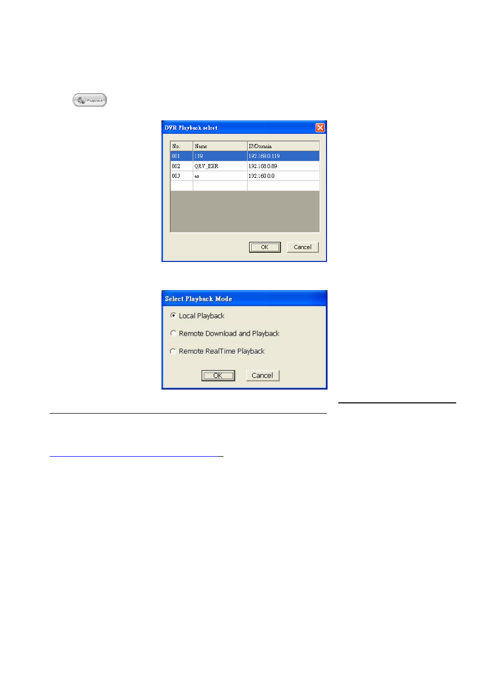 Chapter 5, Using the playback function, To playback the video | AVer CMS User Manual | Page 166 / 179
